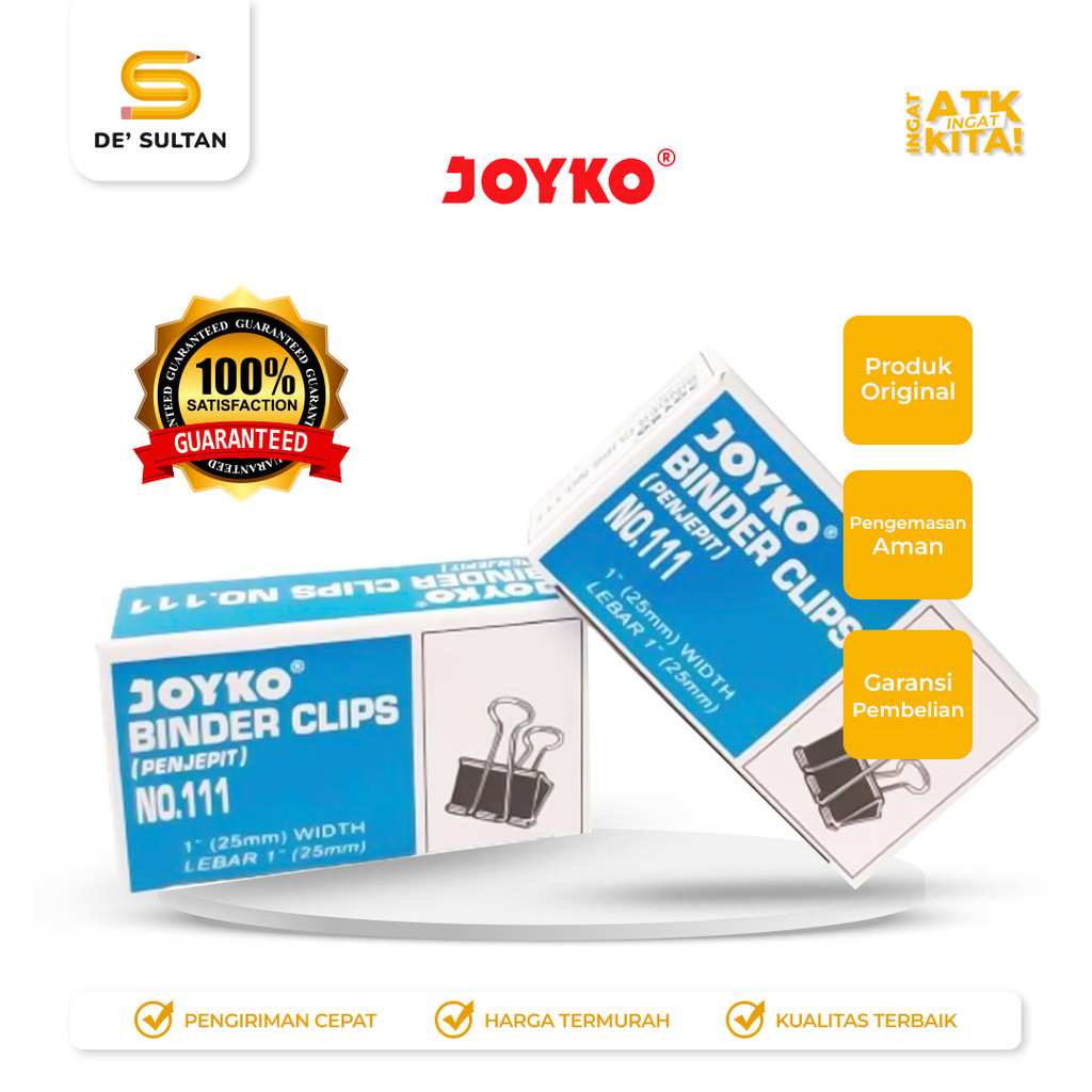 

JOYKO BINDER CLIP NO.111 (1DUS)