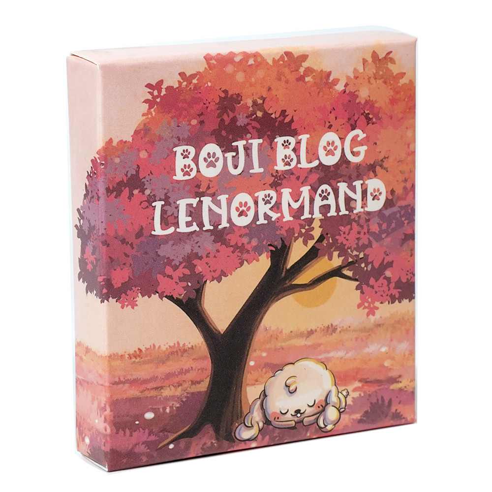 

7*8cm Boji Blog Lenormand Deck A Rabbit's Journey Through Destiny for Tarot Lovers 36 Pcs Cards