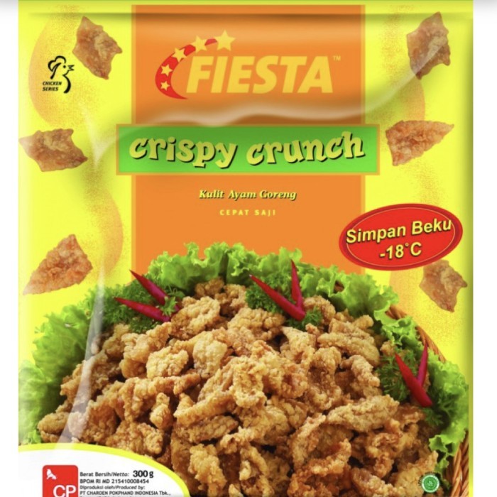 

Fiesta Crispy Crunch Kulit Ayam Goreng 300 Gr Halal Premium