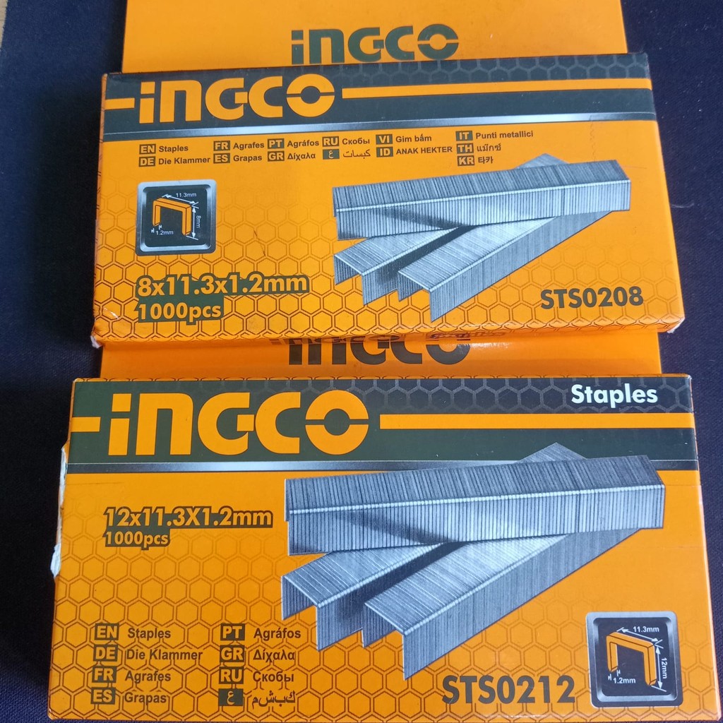 

INGCO STAPLES STS0212 1000 PCS