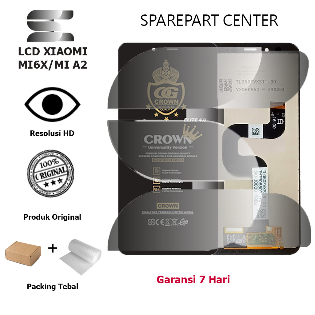 LCD XIAOMI MI 6X / MI A2 ORIGINAL FULLSET
