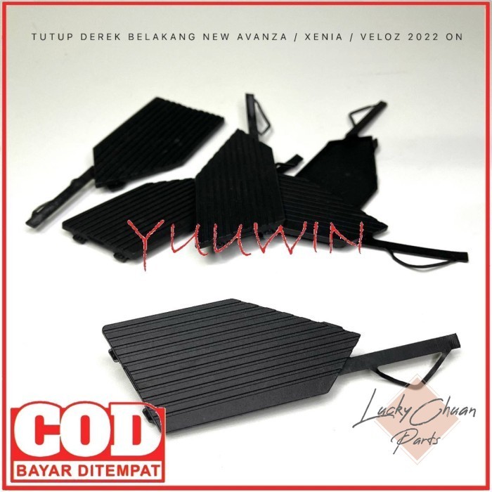 TUTUP DEREK TOWING VELOZ 2022 - PENUTUP DEREK TOWING BUMPER BELAKANG VELOZ 2022 LUCKYPARTS
