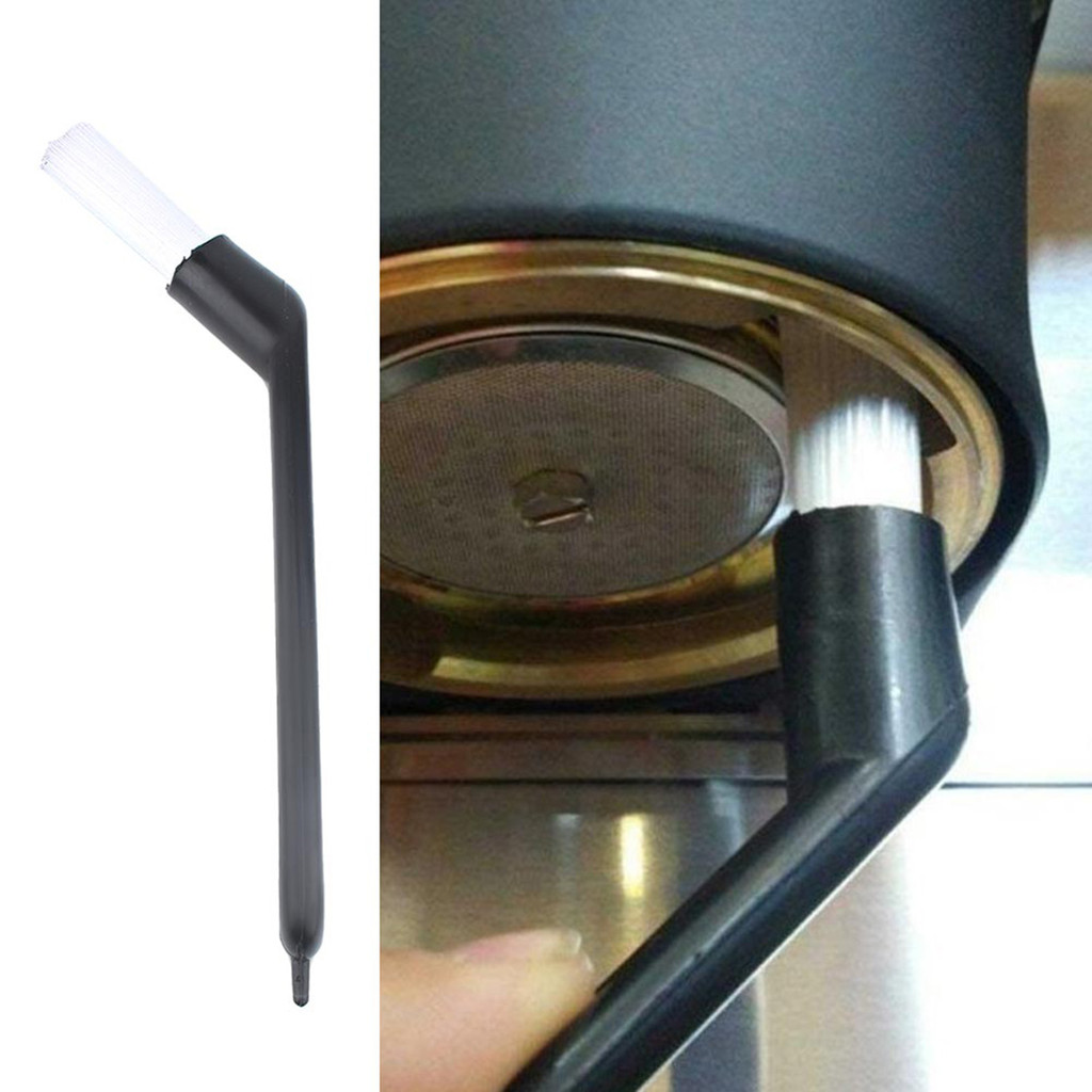Coffee Brush Espresso Coffee Machine Cleaning Brush Machine Coffee Grime Cleaning Brush Plastic Hand
