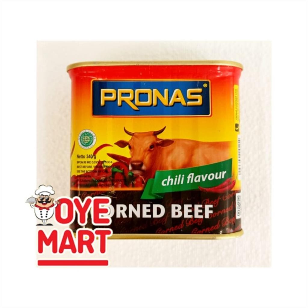 

PRONAS CORNED BEEF CHILLI FLAVOUR 340GR