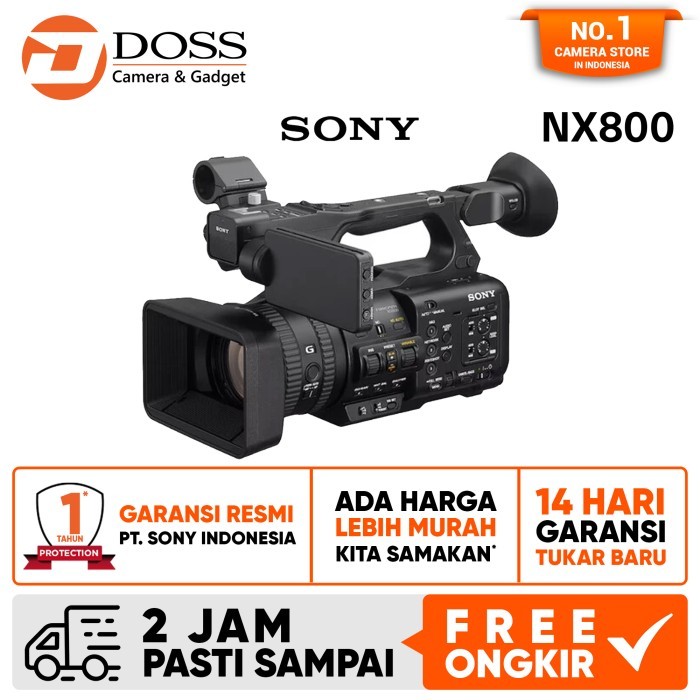 Sony HXR-NX800 Sony NX800 4K Camcorder Sony NX 800