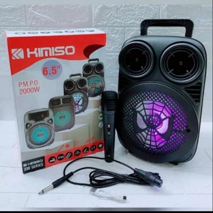 Speaker bluetooth wireless kimiso KMS 3381 ANUGERAH SHOPEE