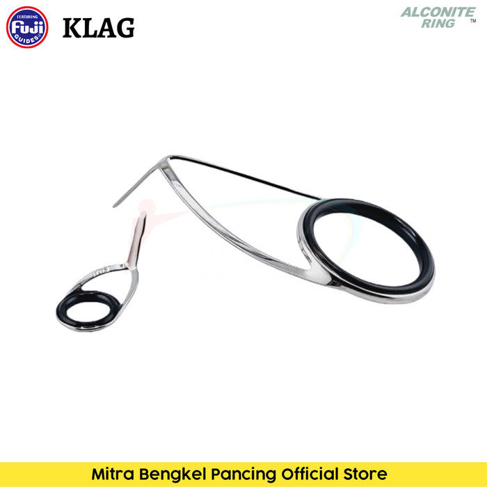 Ring Guide Fuji KLAG K Series Alconite Chrome 1Pcs Cincin Joran Original Japan