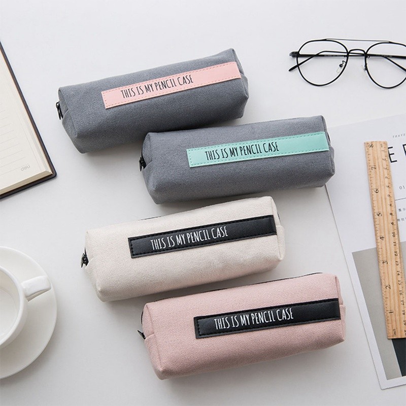 

Cortex Big Pencil Case Hot Sale for Boys Girls School Military Style Canvas Pencil Bag Stationery School Supplies
