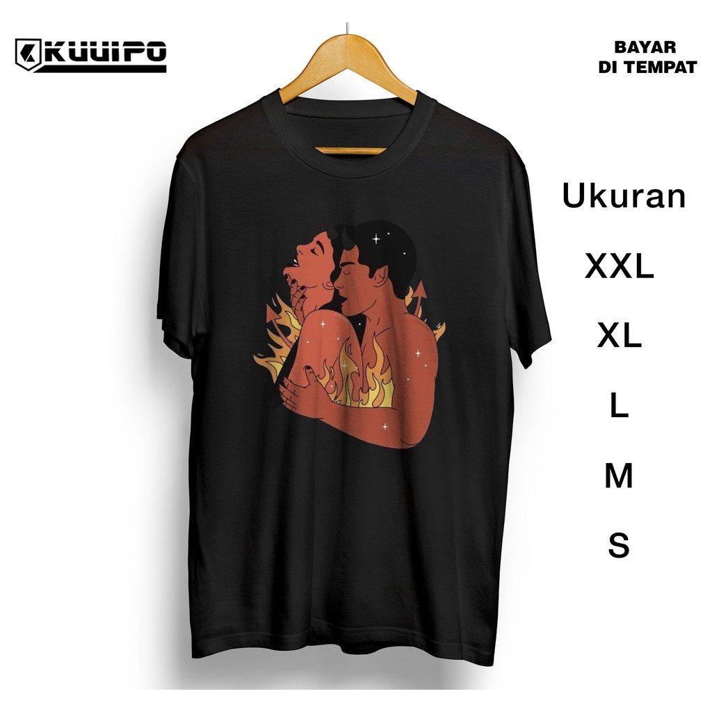 Baju kaos gambar cewek sexy Desex hot ambigu / kaos distro cowok keren FTD