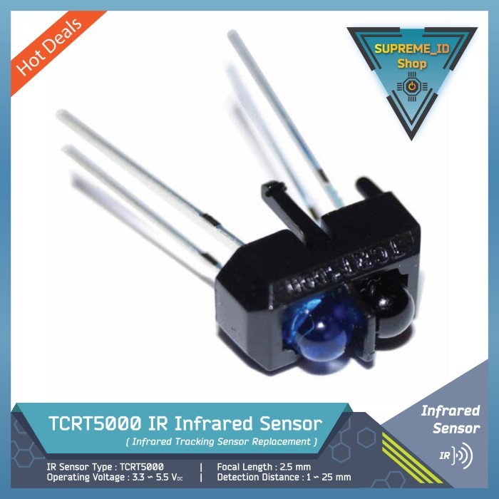 DN99 TCRT5000 IR Infrared Tracking Sensor Replacement