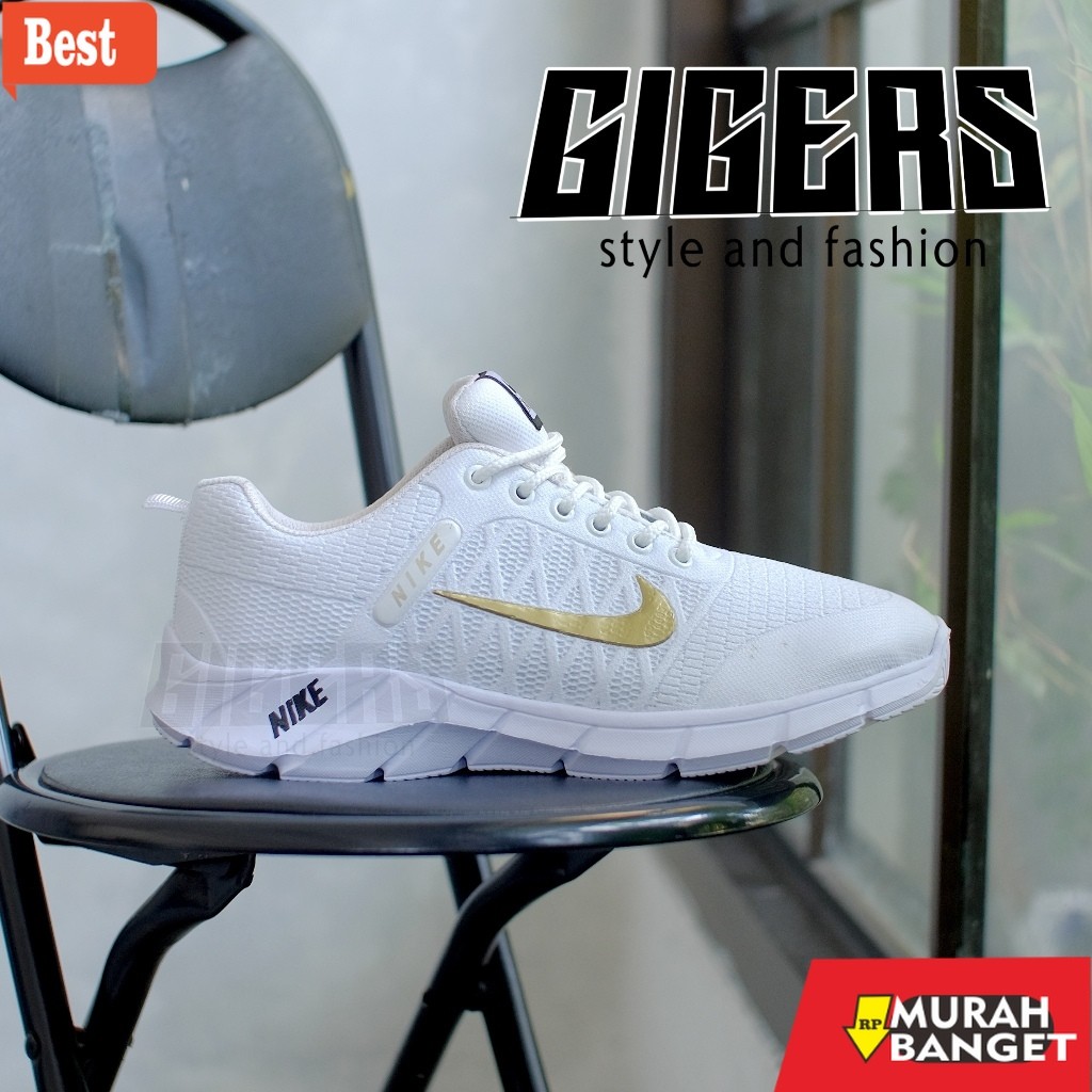 sepatu lari wanita rekomendasi Sepatu sneakers putih wanita pria sepatu kasual sepatu olahraga sepat