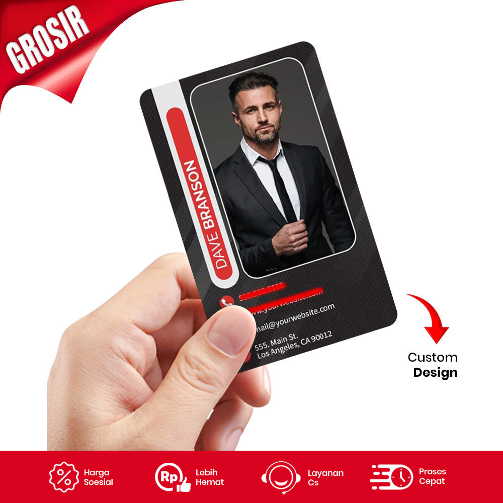 

‼️ ID CARD PVC TEBAL CUSTOM 2 SISI BOLAK BALIK / CETAK NAME TAG PELAJAR, KTM, ID KARYAWAN