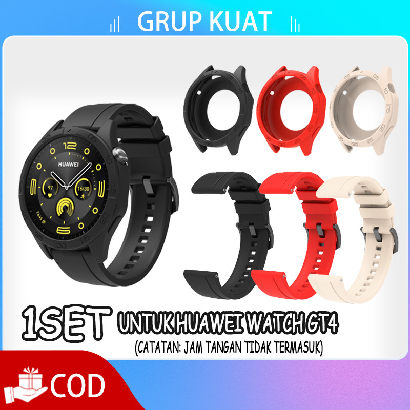 Strap For Huawei Gt4 46mm Tali Jam Huawei Gt 4 Strap Universal+Bumper Huawei Watch Watchband For Hua