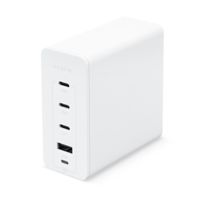 mophie speedport 120 4-port GaN wall charger (120W)