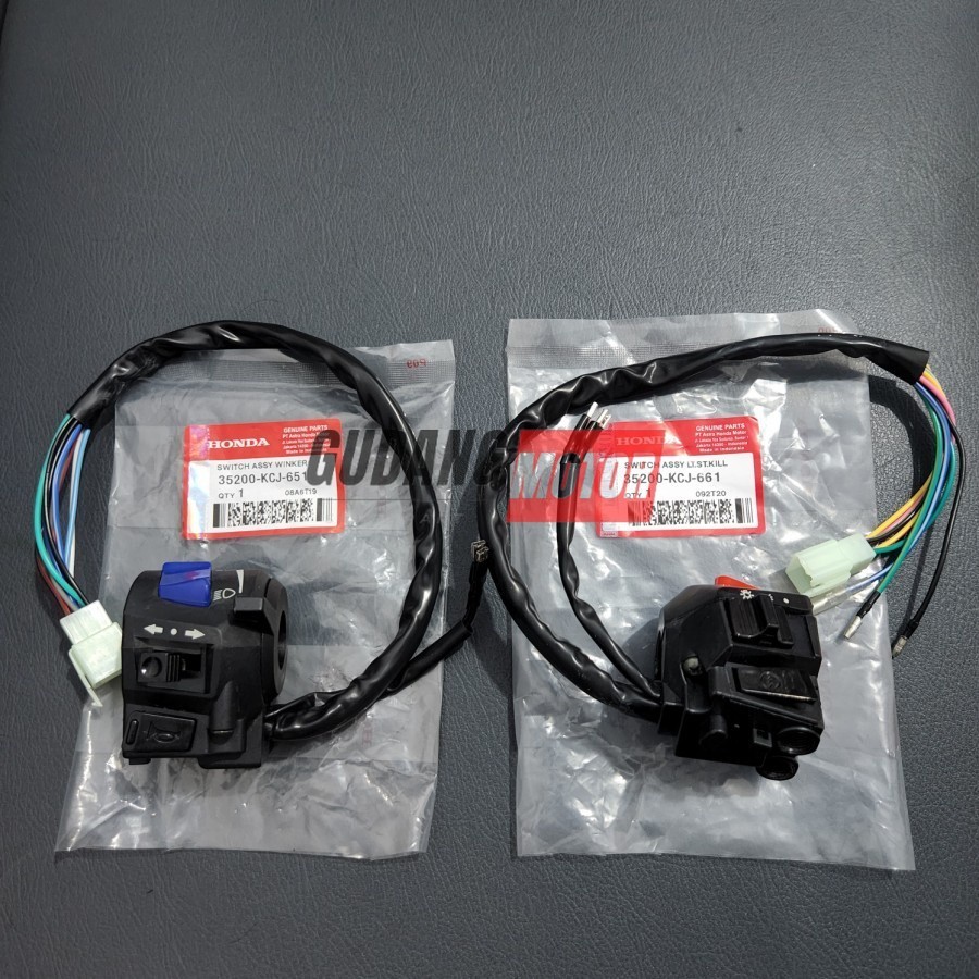 Saklar Switch 2PCS Kanan Kiri Tombol Tiger Lama Tiger Revo New KCJ HARGA GROSIR MURAH
