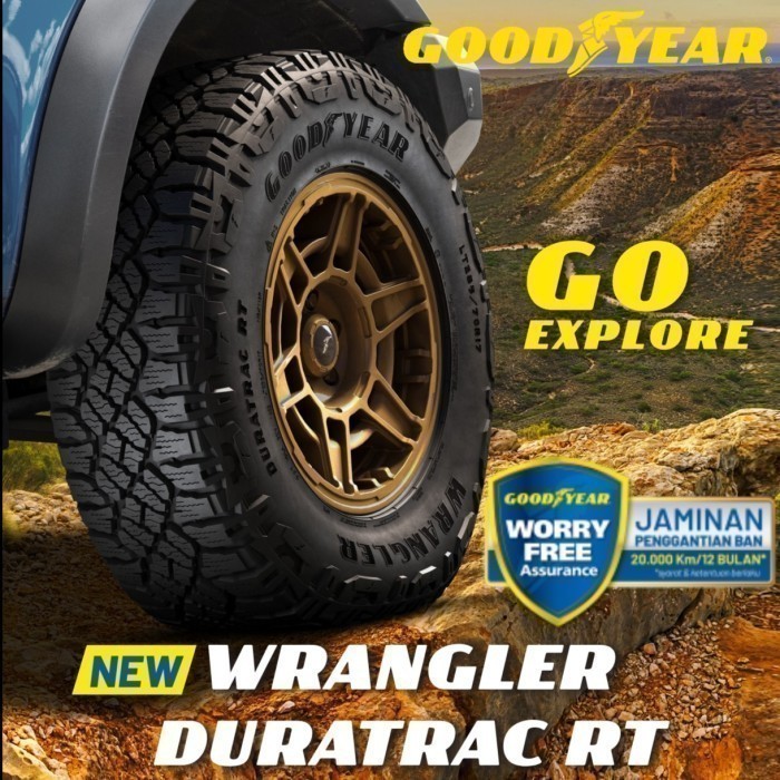 Ban GOODYEAR WRANGLER DURATRACT RT 265 50 R20  Mobil Pajero Fortuner Land Cruiser Prado