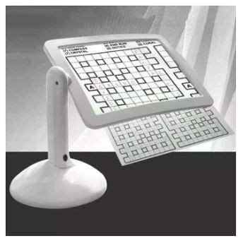 

Brighter Viewer LED 3x Kaca Pembesar Bentuk Meja untuk Baca Magnifier Illuminated Magnifier Microscope