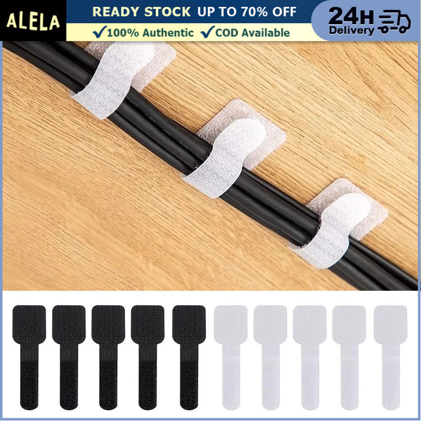 

Tali Perekat Kabel Magic Velcro Strap Pengikat Cable Kabel Holder Organizer Tempel Isi 20 Pcs