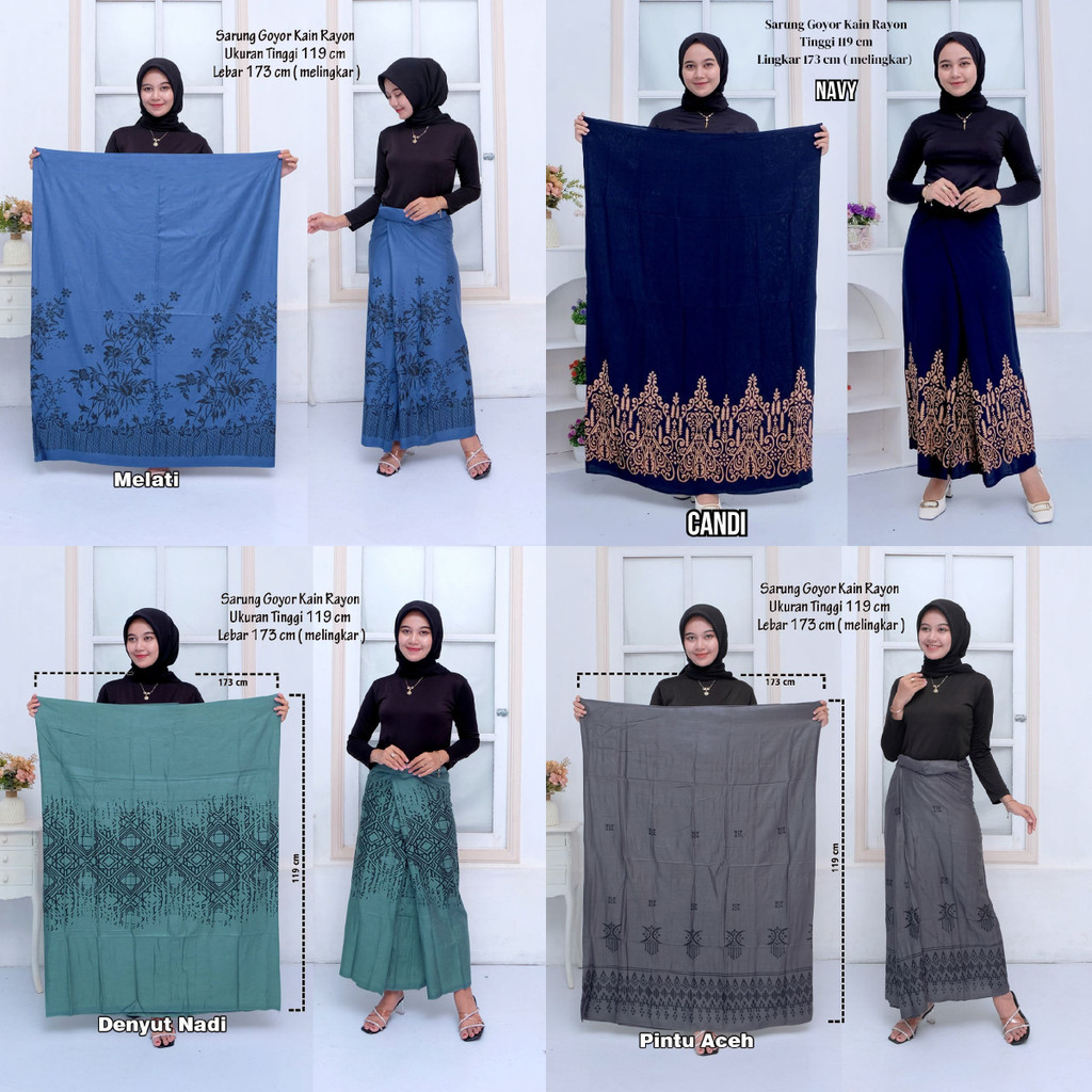 Sarung Batik Pria Premium Motif Elegan Nyaman & Modis Batik Sarung Pria Wanita motif tradisional