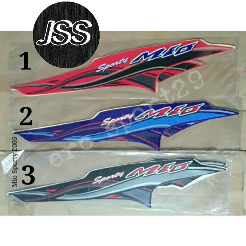 striping mio sporty 2005 sticker motor list bodi yamaha mio sporty 2005 merah biru hitam terlaris