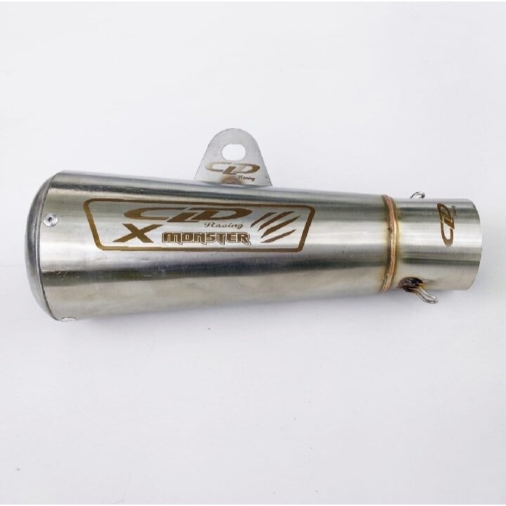 slenser cld x monster D 50mm suara garang