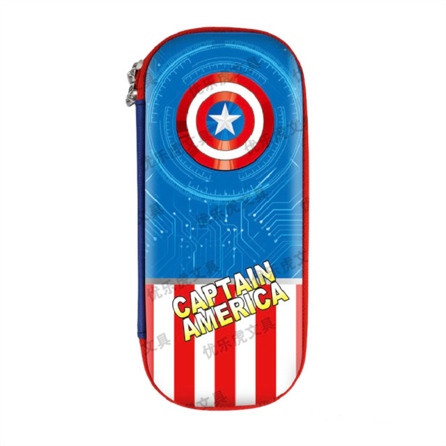 

BEST Tempat Kotak Pensil Tepak 3D Timbul Hardtop Pencil Case Motif Mobil - Captain 3