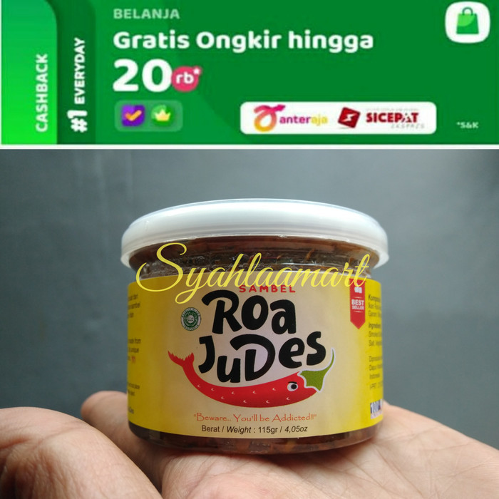 

[New]Promo Sambal Roa Judes (Juara Pedes)