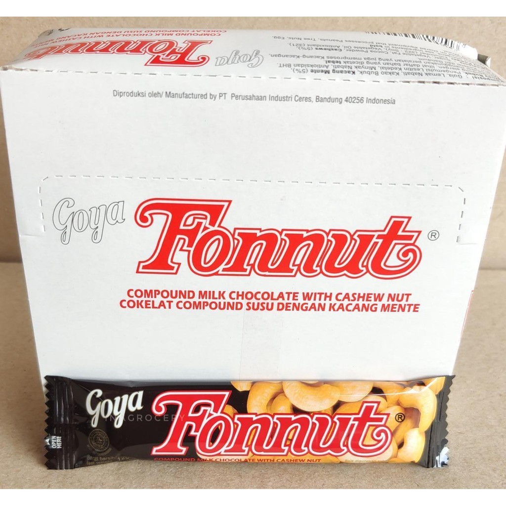 

FONNUT 24pcs x 12gr pusat grosir termurah