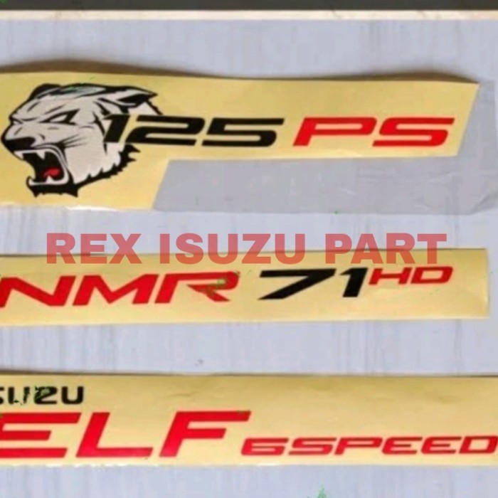 

Stiker NMR SET ORIGINAL