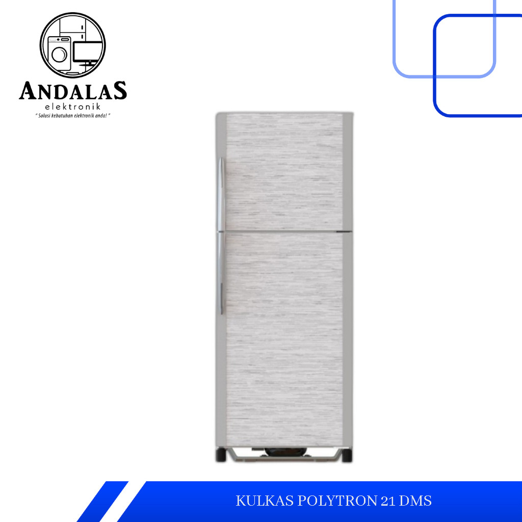 KULKAS POLYTRON 2 PINTU PRM 21DMS GARANSI RESMI PRM 21 DMS / POLYTRON Kulkas 2 Pintu Belleza 210 lit