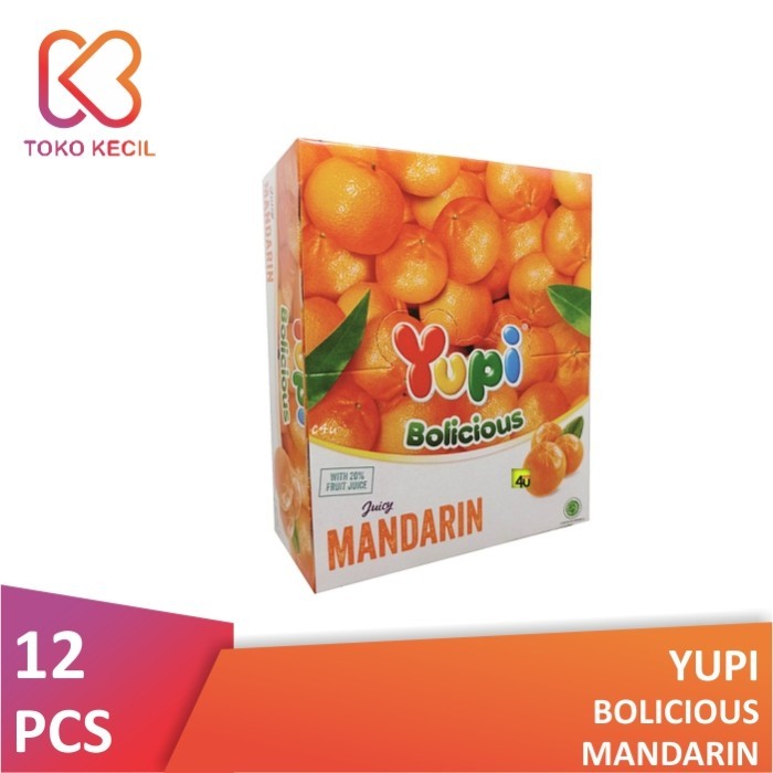 

Yupi Bolicious Mandarin 12s