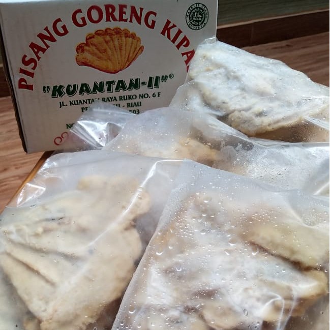 Frozen pisang goreng kipas kuantan isi 10 gosend grab