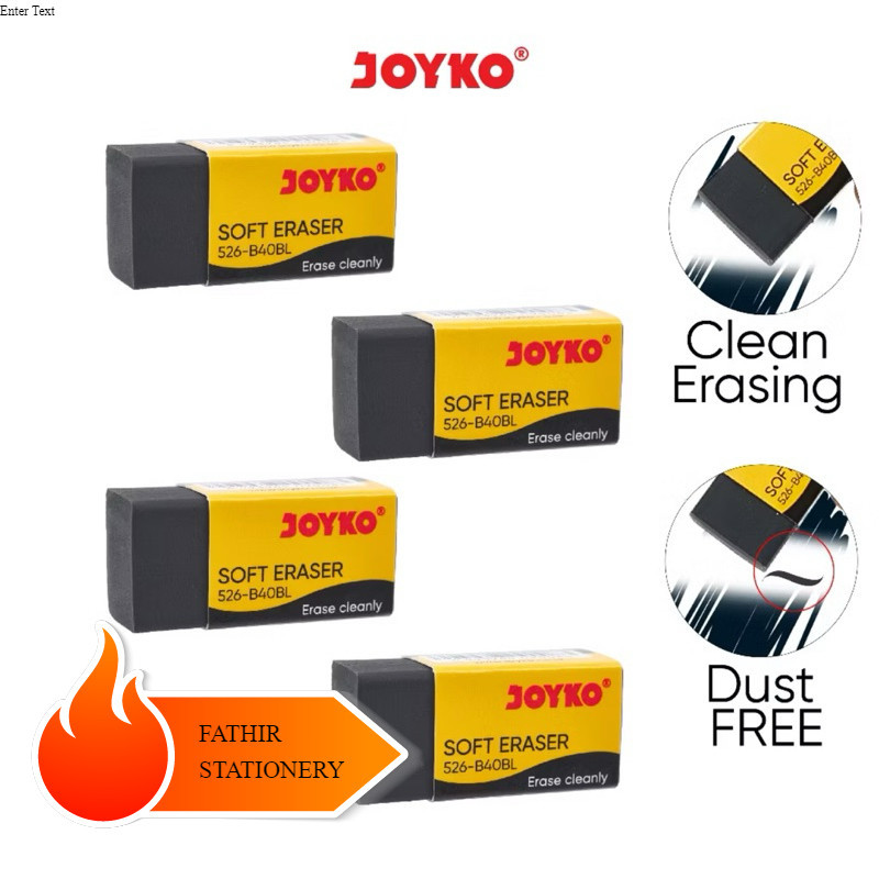 

Penghapus Joyko / Eraser 526-B40BLHitam