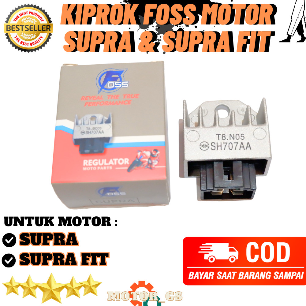 Kiprok Motor Supra / Regulator Kiprok Foss Honda Supra & Supra fit
