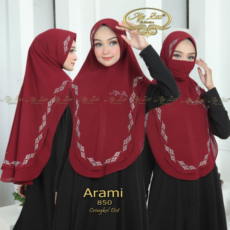 AJE ZAS////KHIMAR ARAMI ORI AJE ZAS