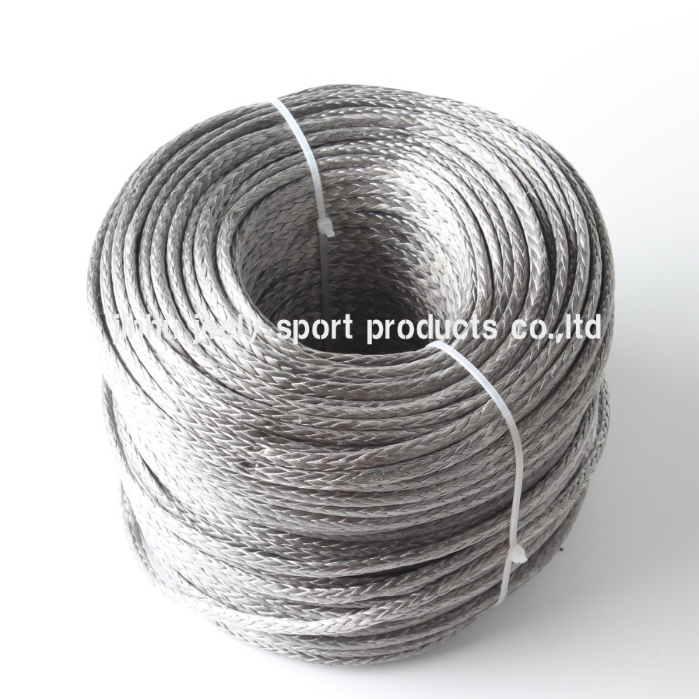 JEELY 5MM 200M  UHMWPE Braid Anchor Towing Winch Rope