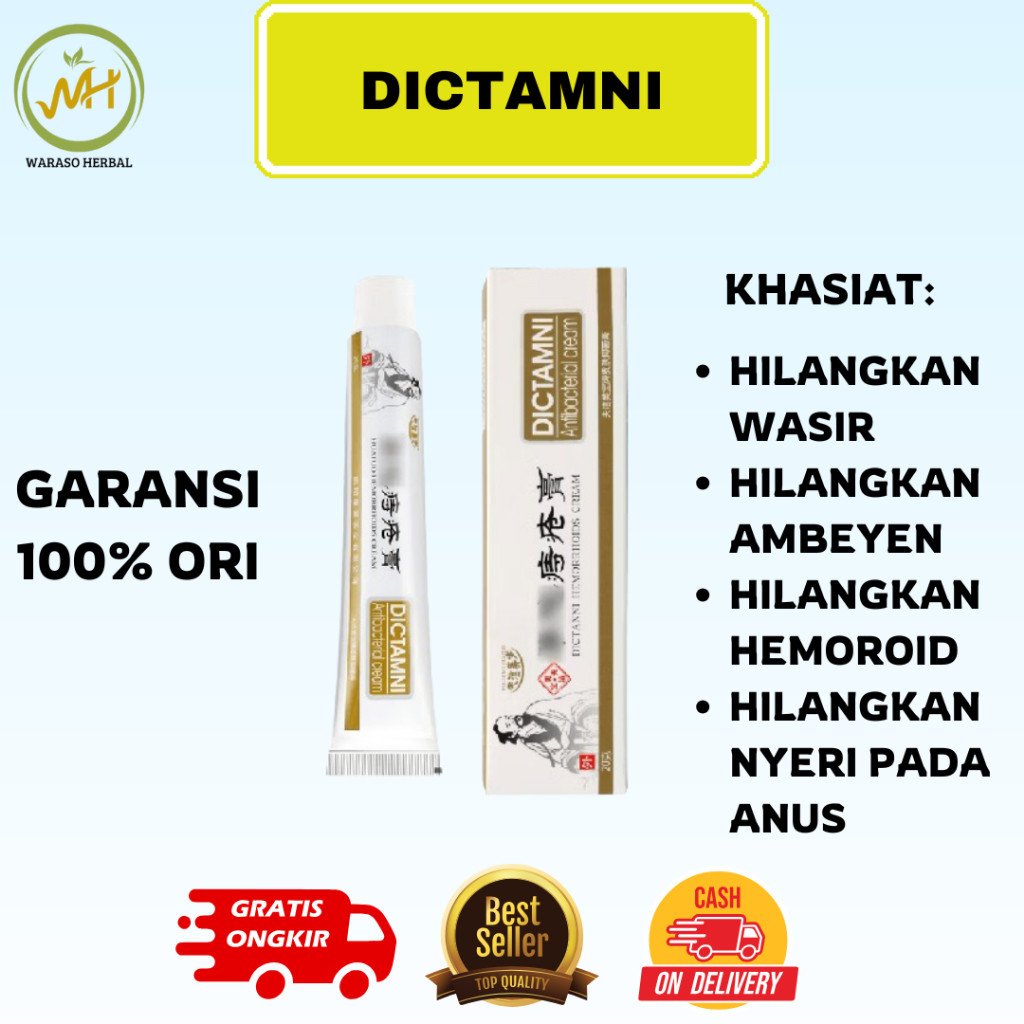 (JAMINAN ORI) Salep Ambeyen Paling Ampuh Ori Obat Wasir  Obat Ambeien Salep Wasir Dictamni Hemoroid
