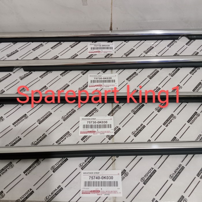 pelipit kaca luar innova reborn original japan