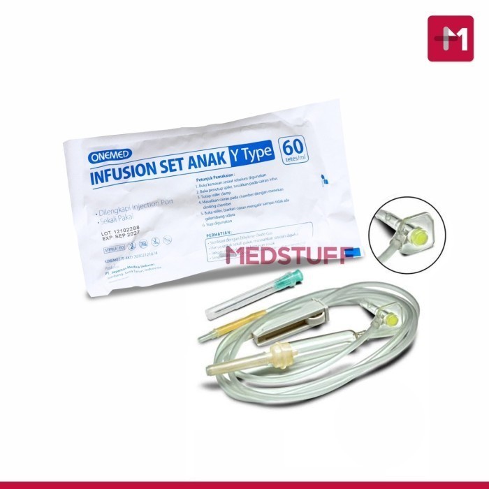 ONEMED Selang Infus TYPE Y Infusion ECER