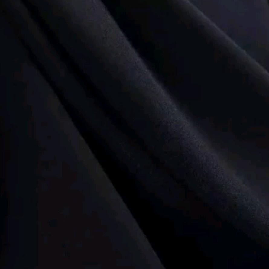 kain fursan hitam abaya gamis Hitam Polos