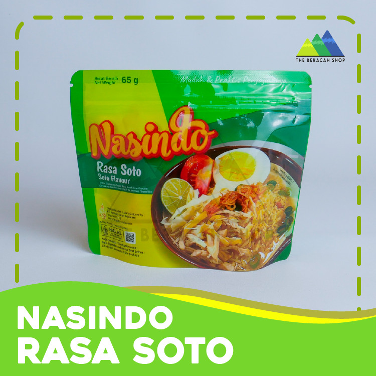 

Cahayadstore Nasindo Nasi Berbumbu Siap Makan Paket Bundling 20 Pcs Nasgor Soto