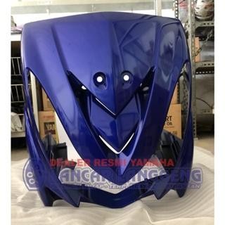 PANEL TAMENG DASI DEPAN YAMAHA MIO SOUL KARBU ORIGINAL YGP PUTIH /BIRU / HITAM 14D-F8311-00 - BIRU b