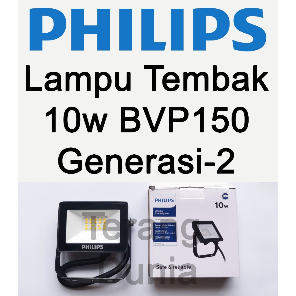 Lampu Tembak Philips 10w Lampu Sorot Philips 10w Lampu Sorot LED Philips 10w BVP150 Philips 10w Phil