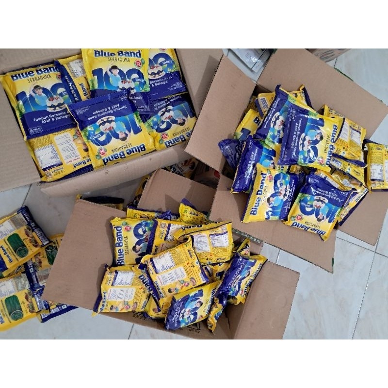 

Blueband Serbaguna sachet 200 gr 1 Cartoon (60 Pcs) /Blueband Serbaguna 200 gr 1 DUS