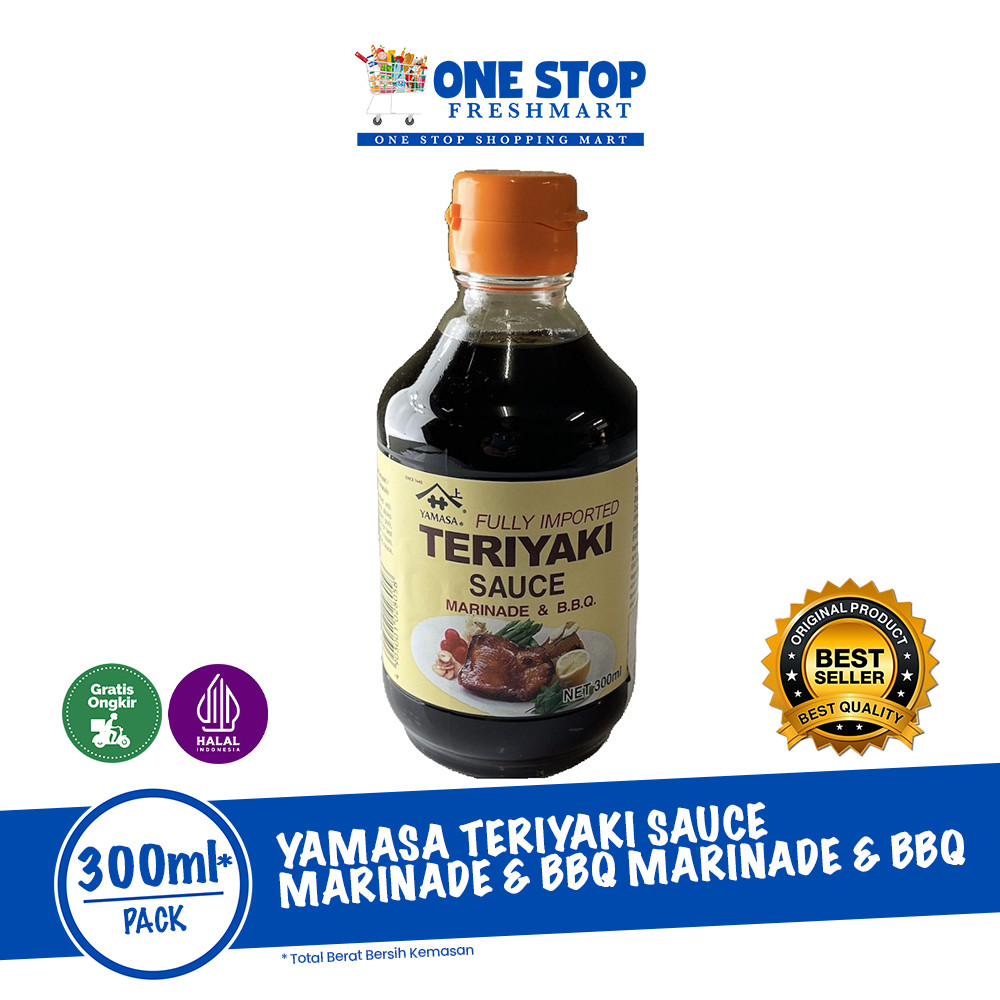 

YAMASA TERIYAKI SAUCE MARINADE & BBQ MARINADE & BBQ 300ML