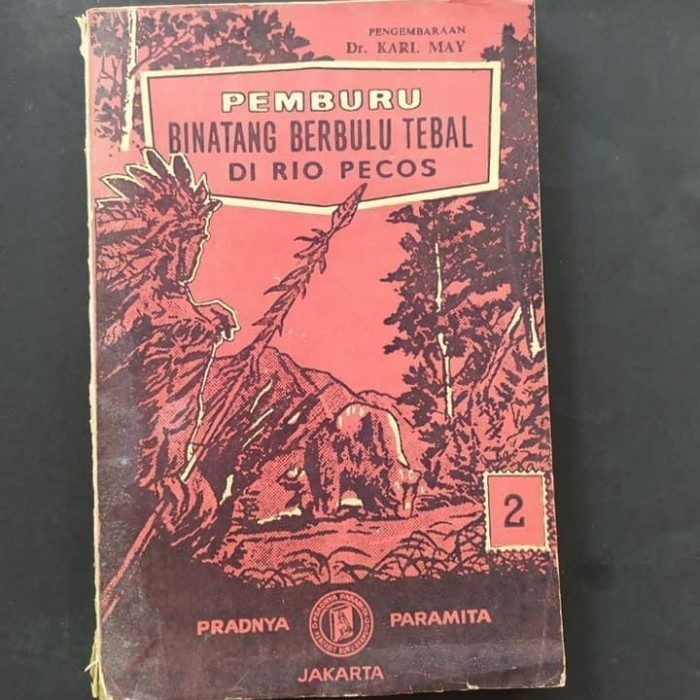 Original Buku Pemburu Binatang Berbulu Tebal Di Rio Pecos