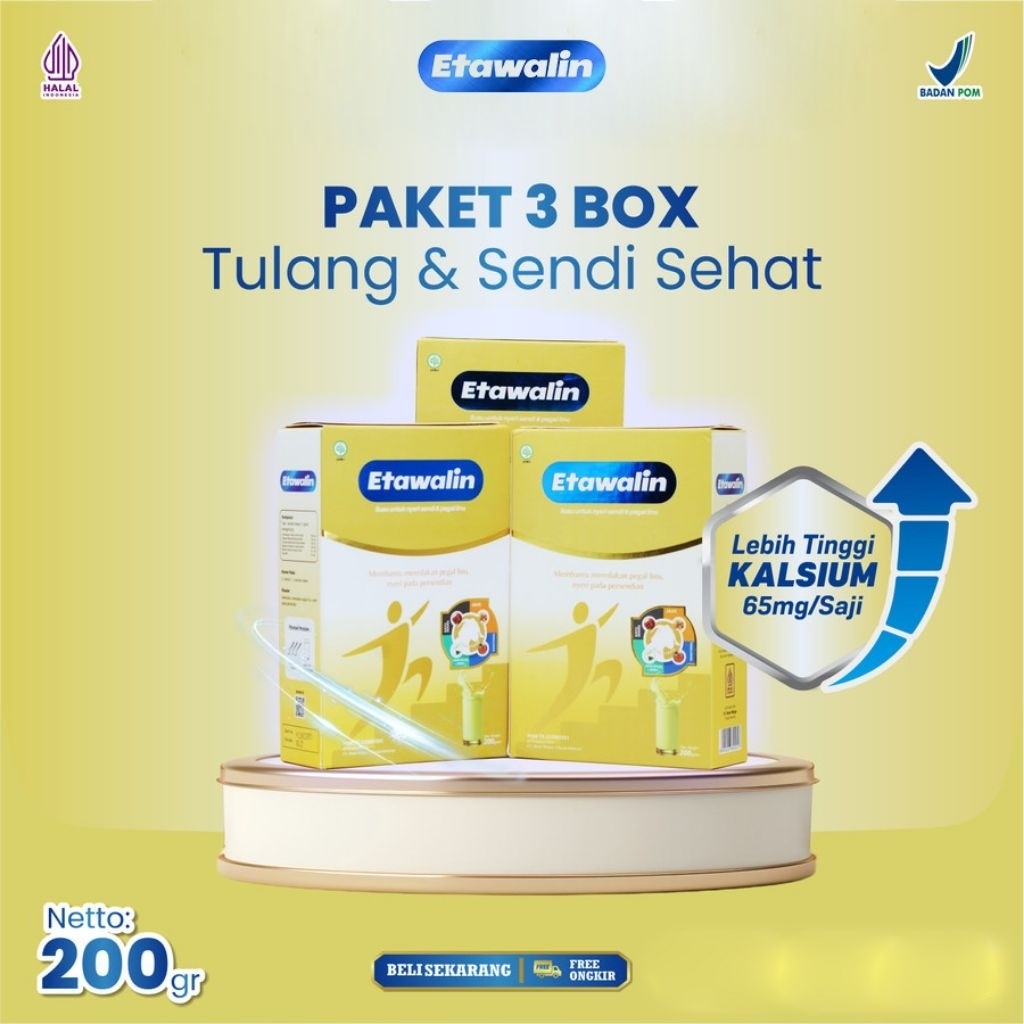 

PROMO HEMAT 3 BOX - Susu Kambing Etawa No.1 Paling Ampuh Redakan Nyeri Sendi dan Nyeri Tulang Original 100%