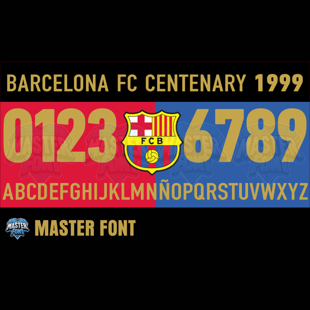 Nameset Jersey - Barcelona 1999