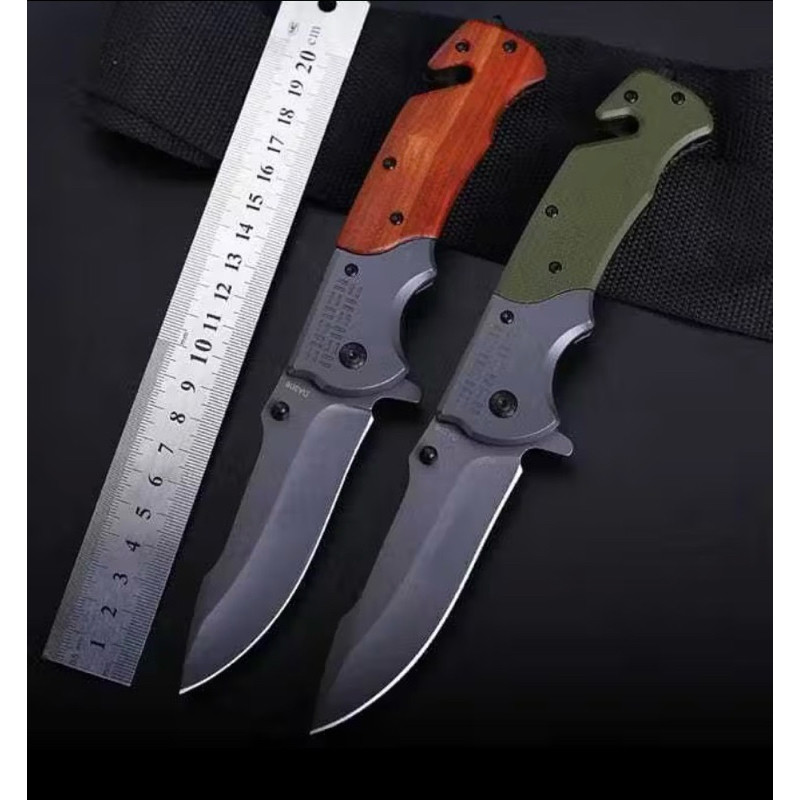 PISAU LIPAT DA308 - PISAU LIPAT BROWNING  DA 308 - PISAU BERBURU - PISAU CAMPING SURVIVAL KIT - PISA