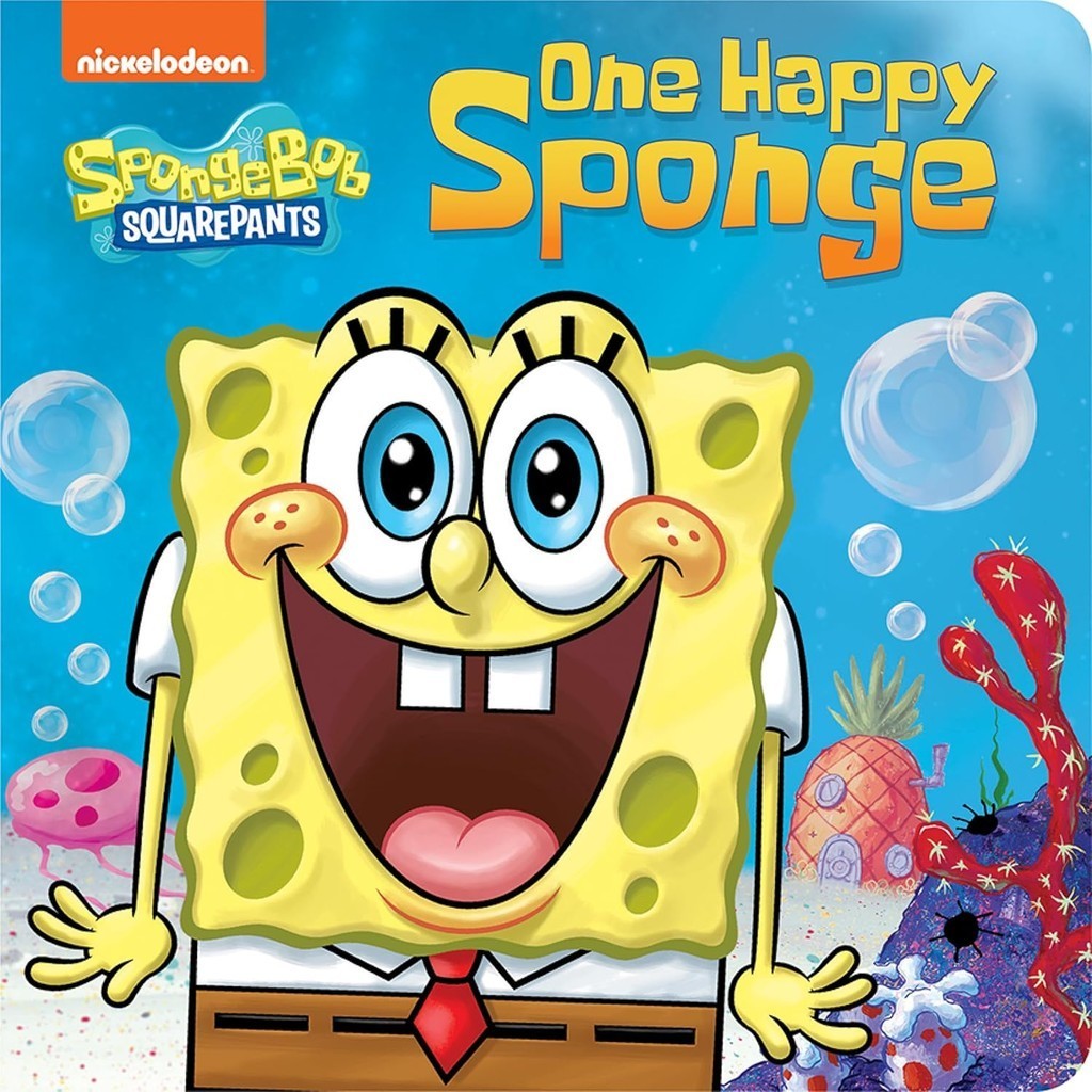 Nickelodeon Spongebob Squarepants - Sponge of Fun Waterproof Bath Book / Bath Toy